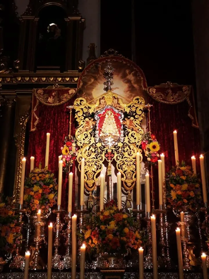 Rocio altar cultos Jamilena 2021