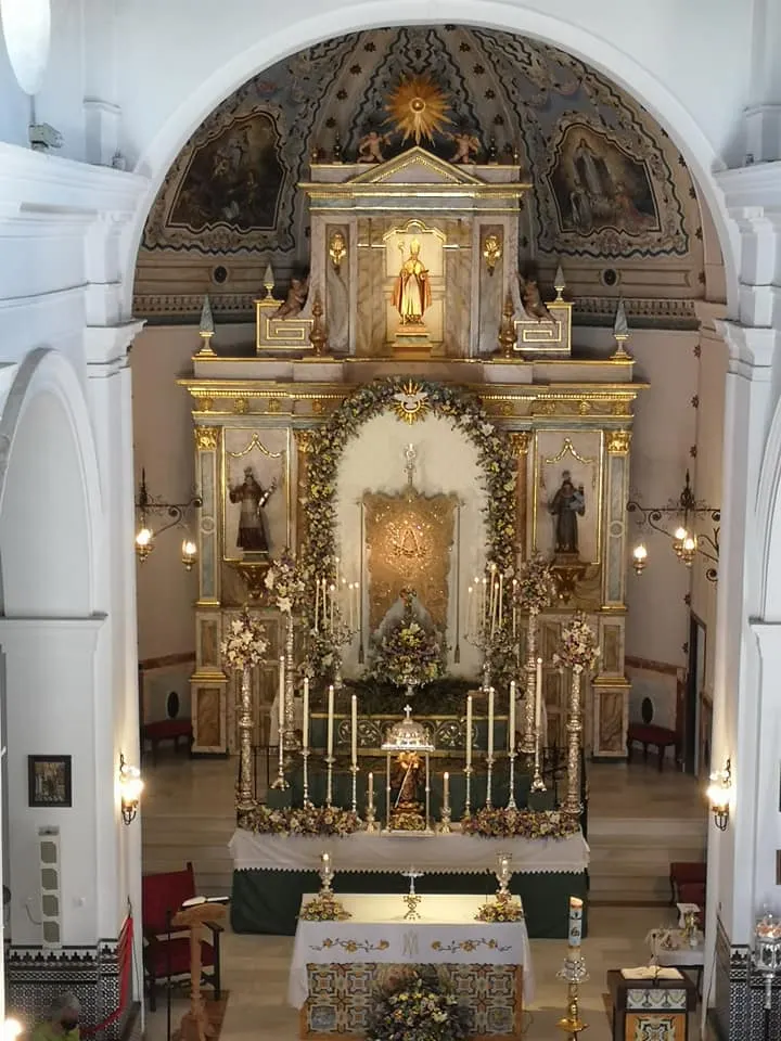 altar culto rocio Mairena del Aljarafe 2021