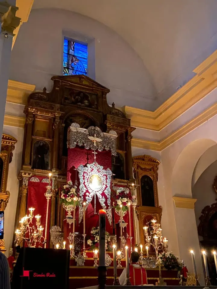 altar culto rocio Villamanrinque 2021