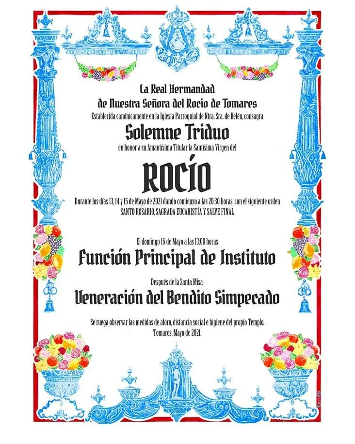 rocio tomares triduo 2021