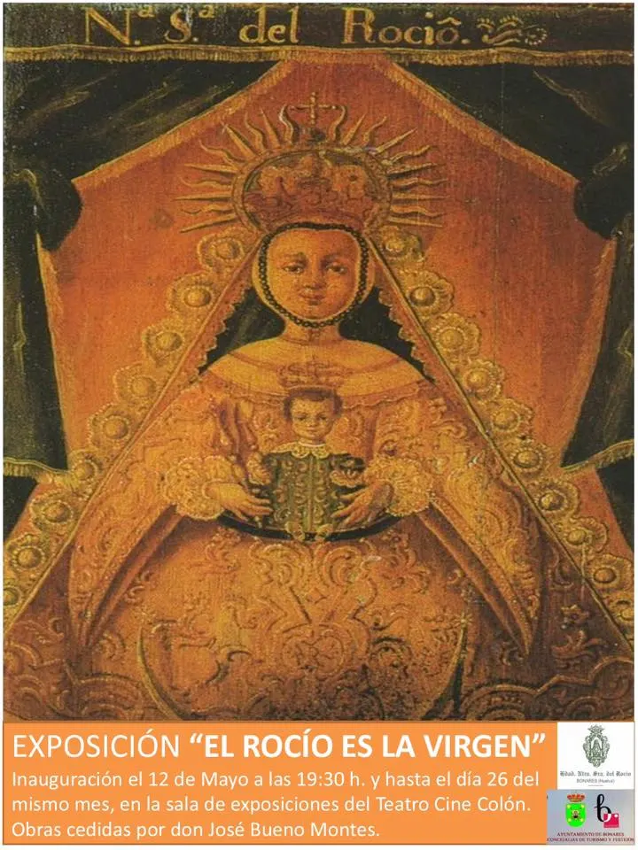 Bonares exposición el rocio es la Virgen