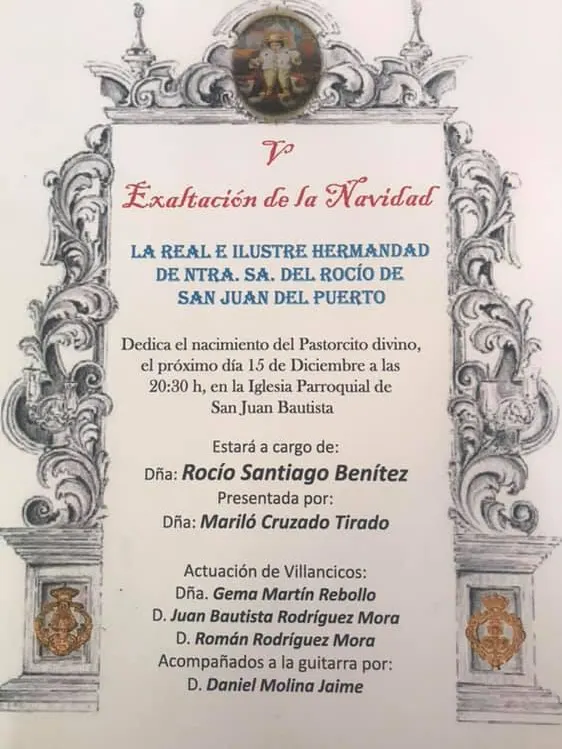 San Juan del Puerto exaltacion de la navidad 2018