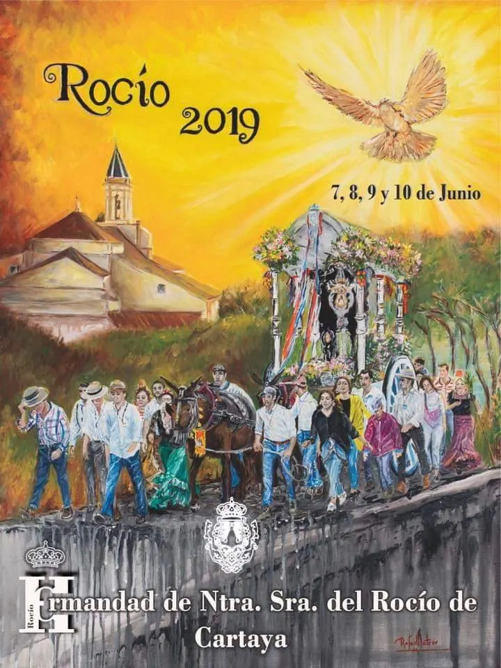 Cartel-de-la-Romeria-del-Rocio-2019-de Cartaya