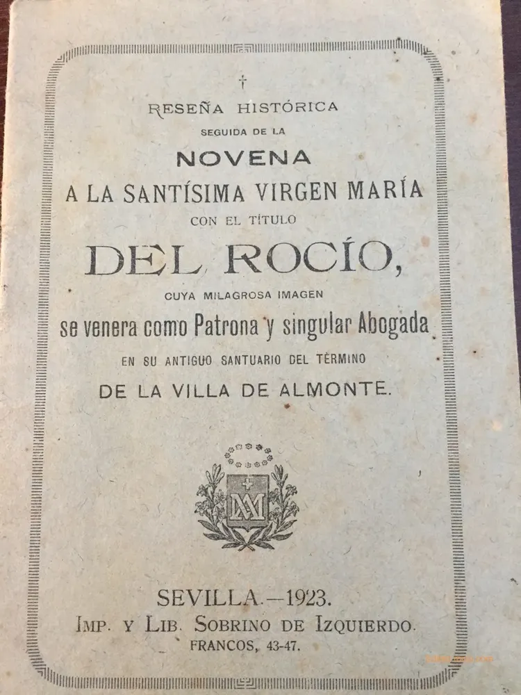 Novena a la virgen del rocio en 1923 - IMG_7074