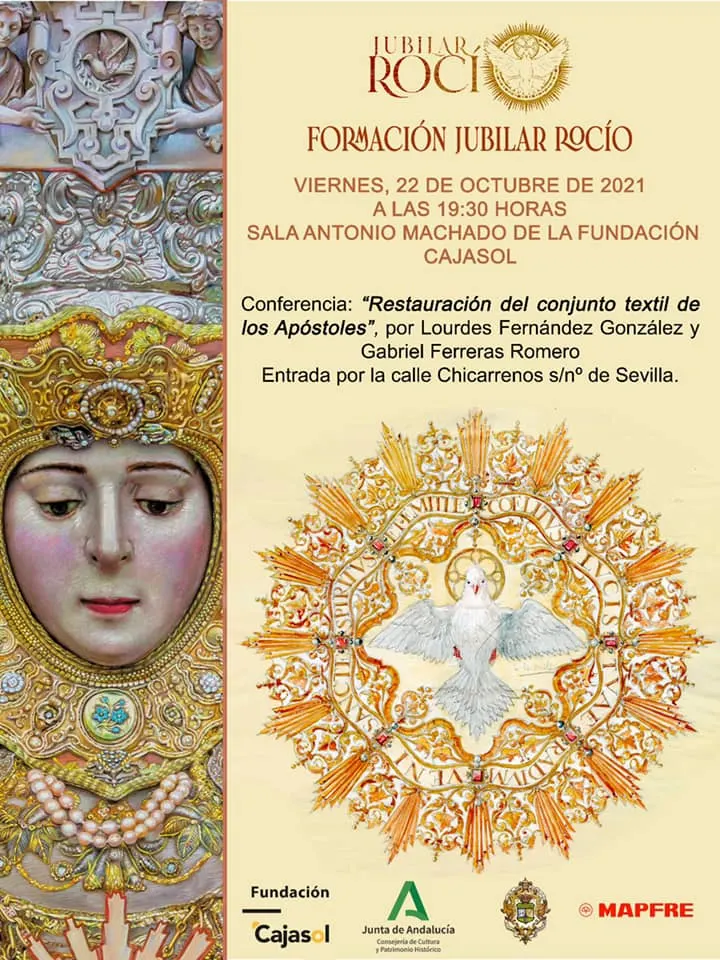 Restauracion traje apostoles jubilar rocio