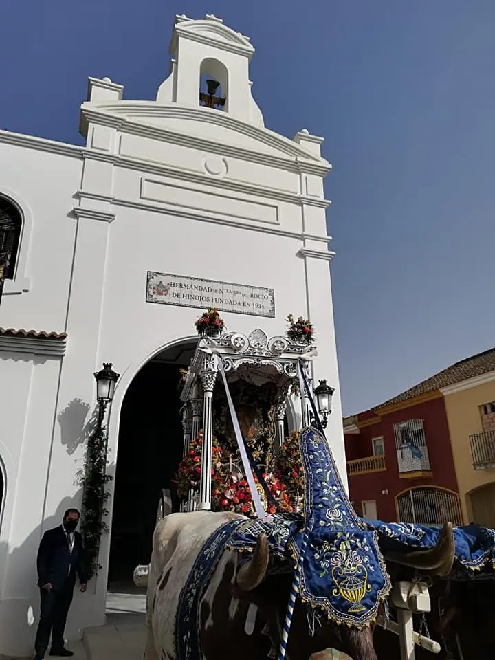 Rocio hinojos bendicion casa hermandad 2022-1