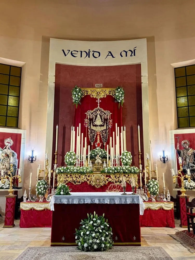 Altar de cultos rocio 2026-SEvilla sur