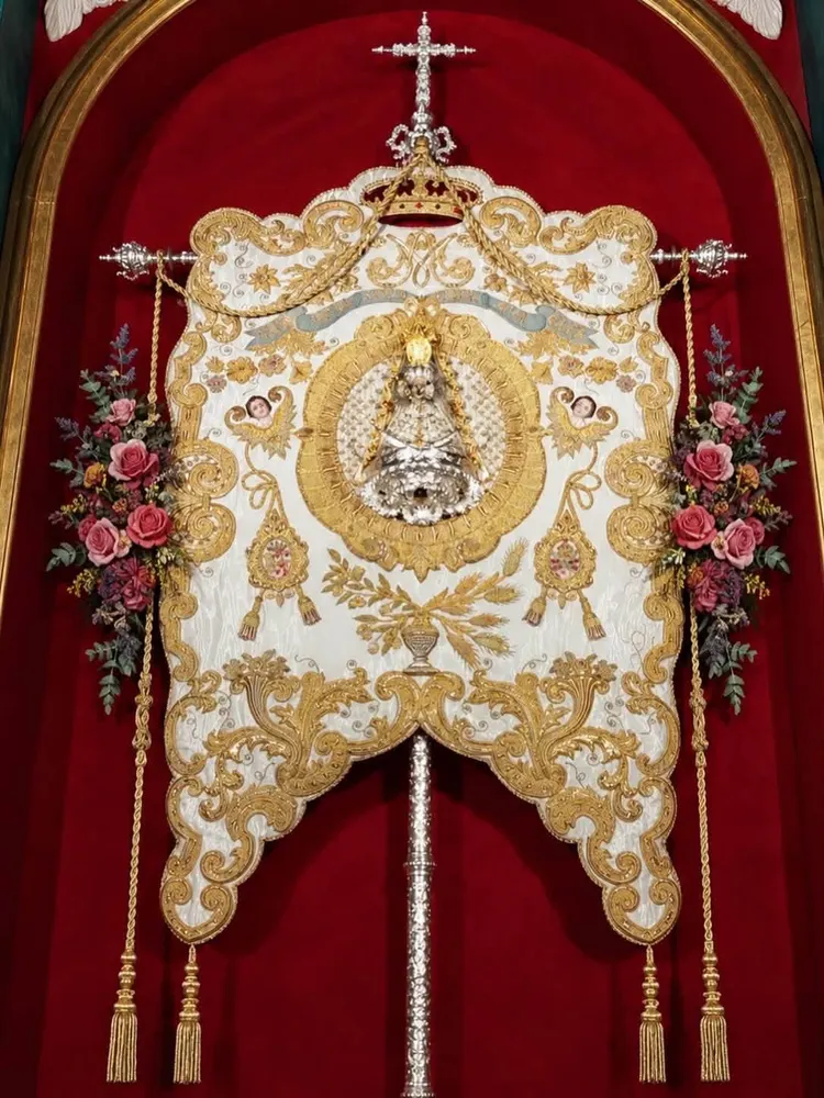 Albaida del Aljarafe simpecado