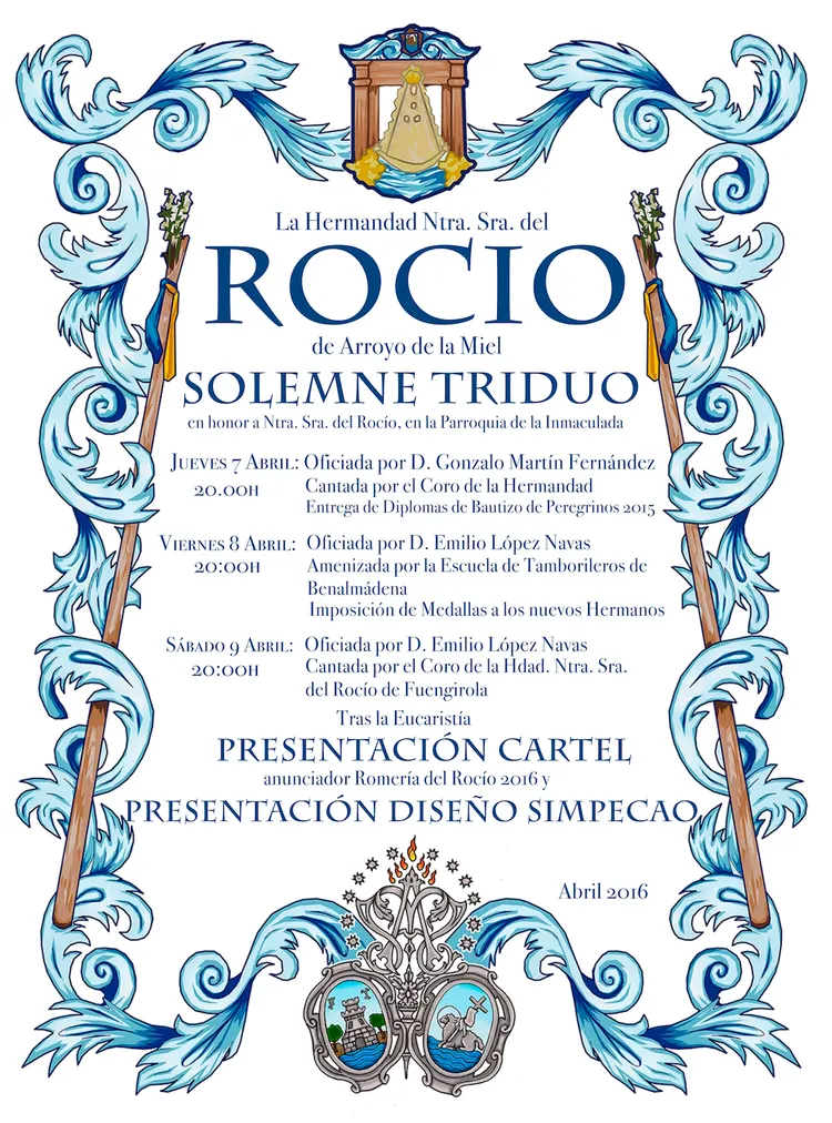 Arroyo de la Miel Triduo Rocío 2016