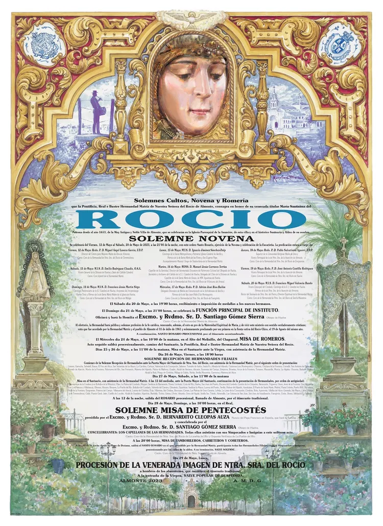 ROCIO 2023 cultos matriz