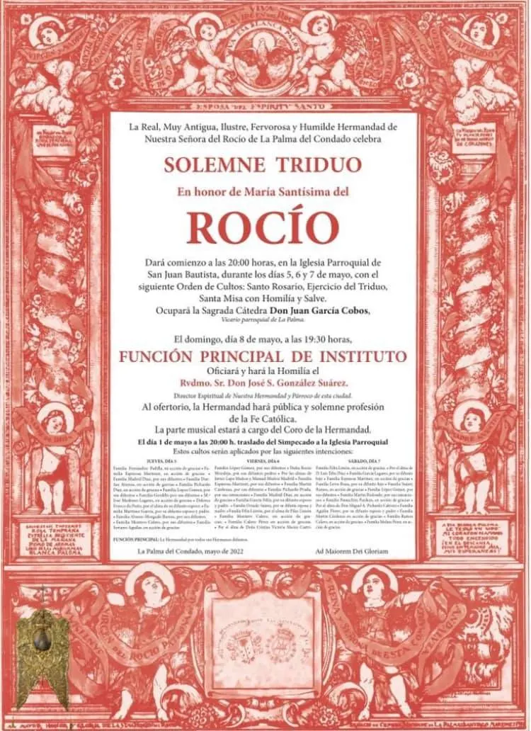 cultos rocio 2022-Palma del Condado
