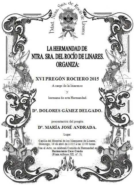 Linares pregon