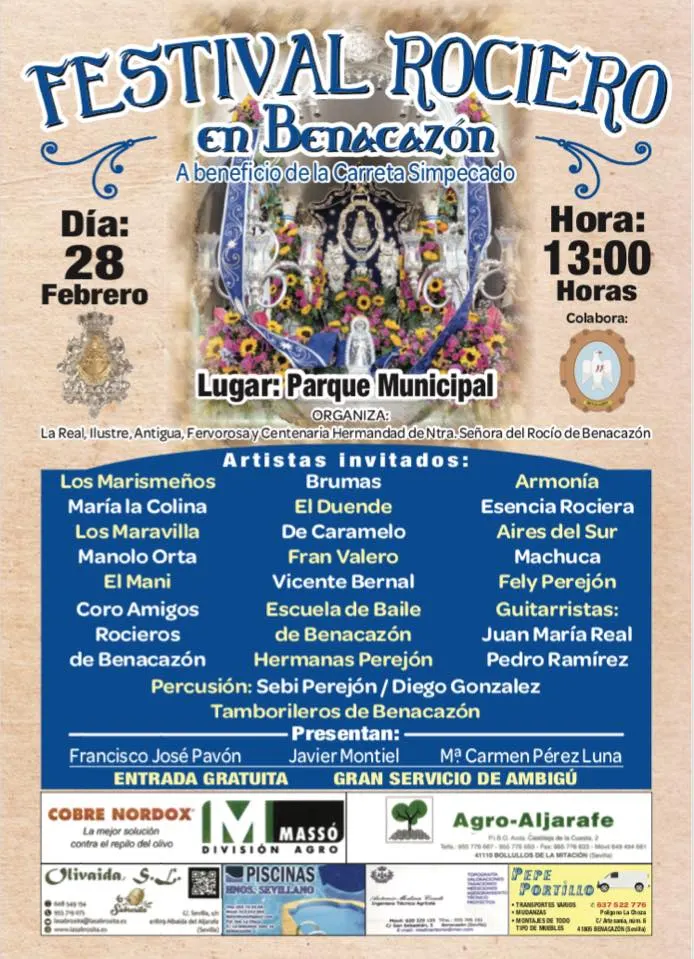 Benacazon festival rociero