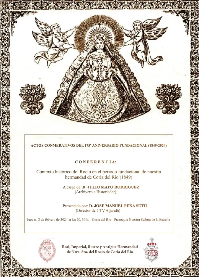 conferencia de julio Mayo en coria 2024