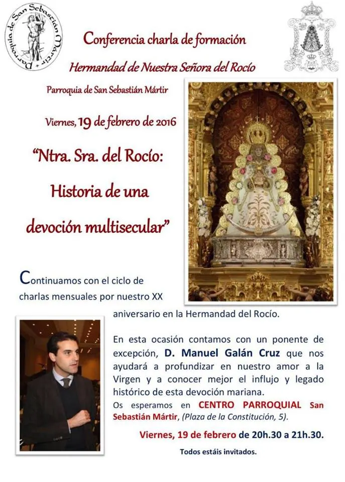 San Sebastian martir conferencia Galan