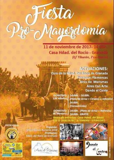 Granada fiesta pro mayordomia