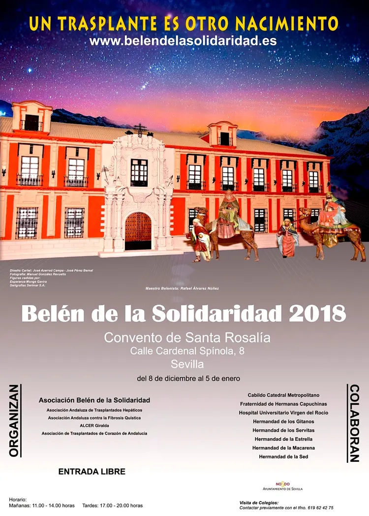 CARTEL BELEN DE LA SOLIDARIDAD 2018