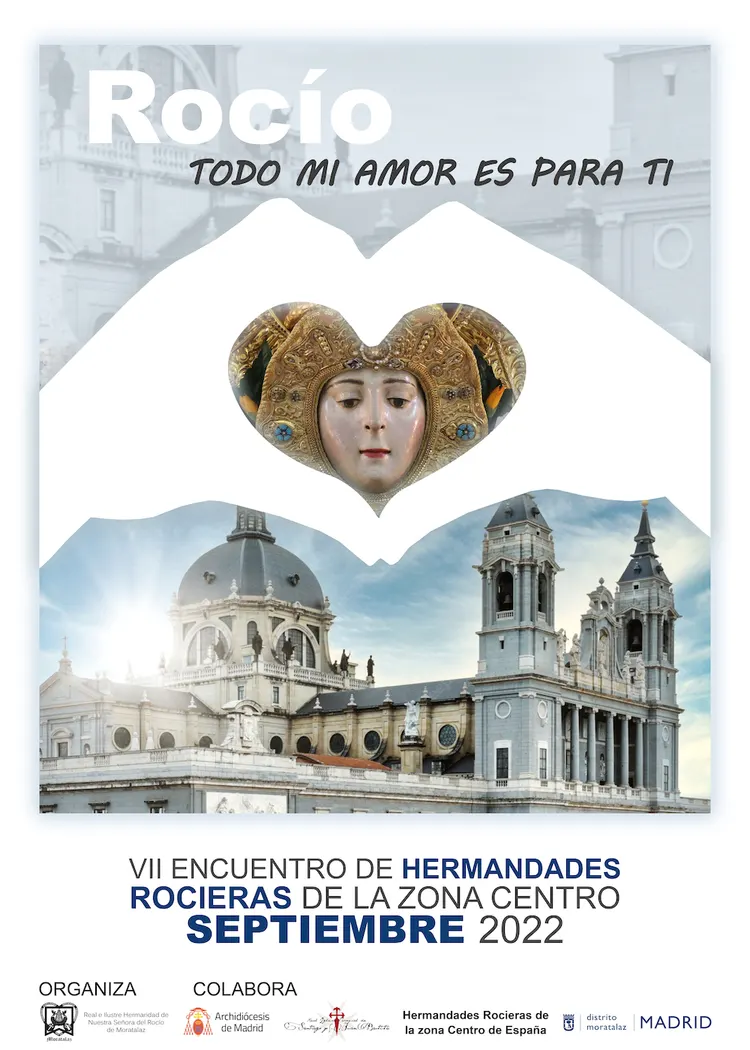 CARTEL VII ENCUENTRO hermandades rocio del centro