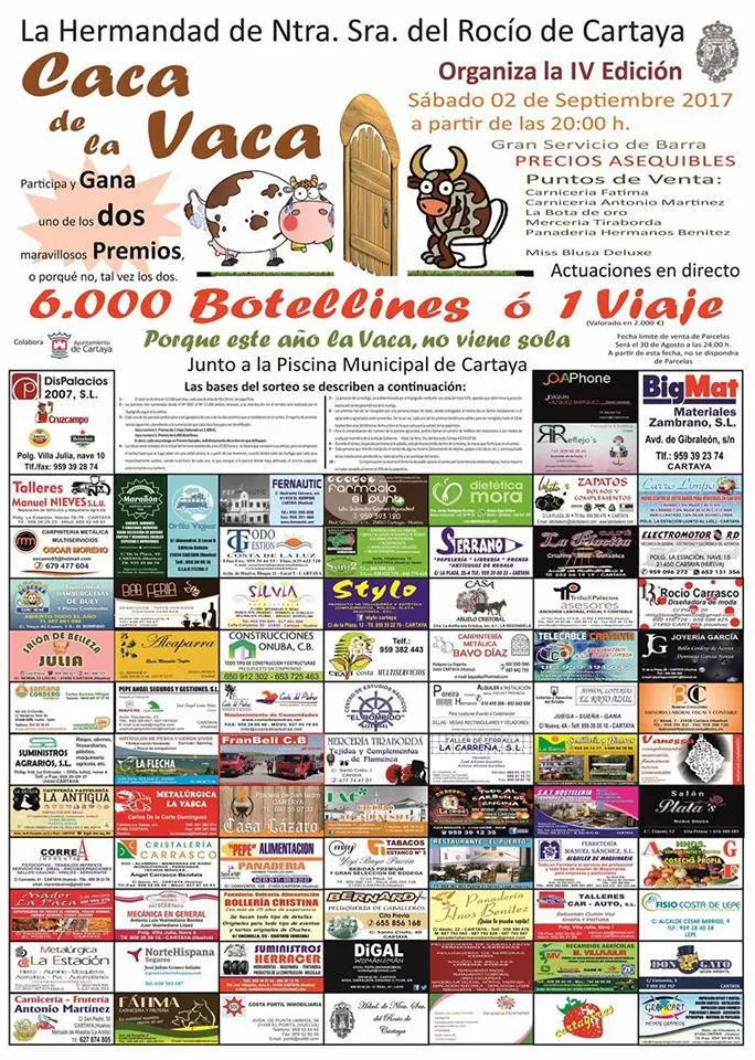 Cartaya caca vaca 2017