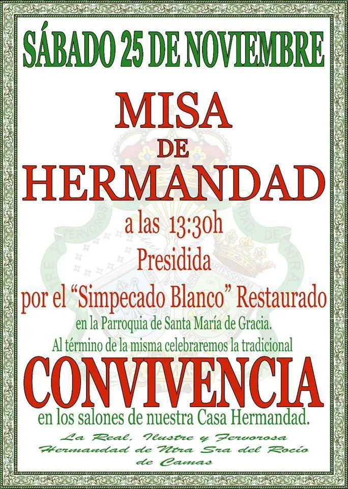 Camas misa