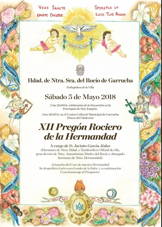 Garrucha pregon rocio 2018