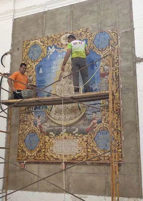 retablo ceramico centenario rocio-4