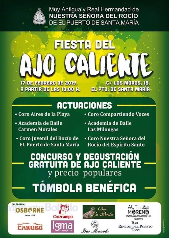 Puerto de santa maria ajo caliente