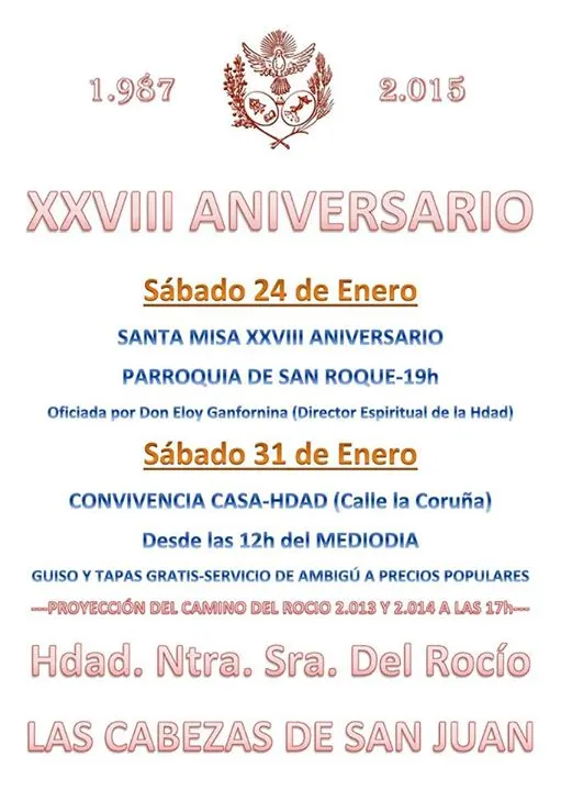 las Cabezas Aniversario
