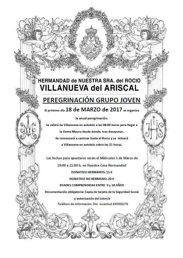 Villanueva peregrinacion joven