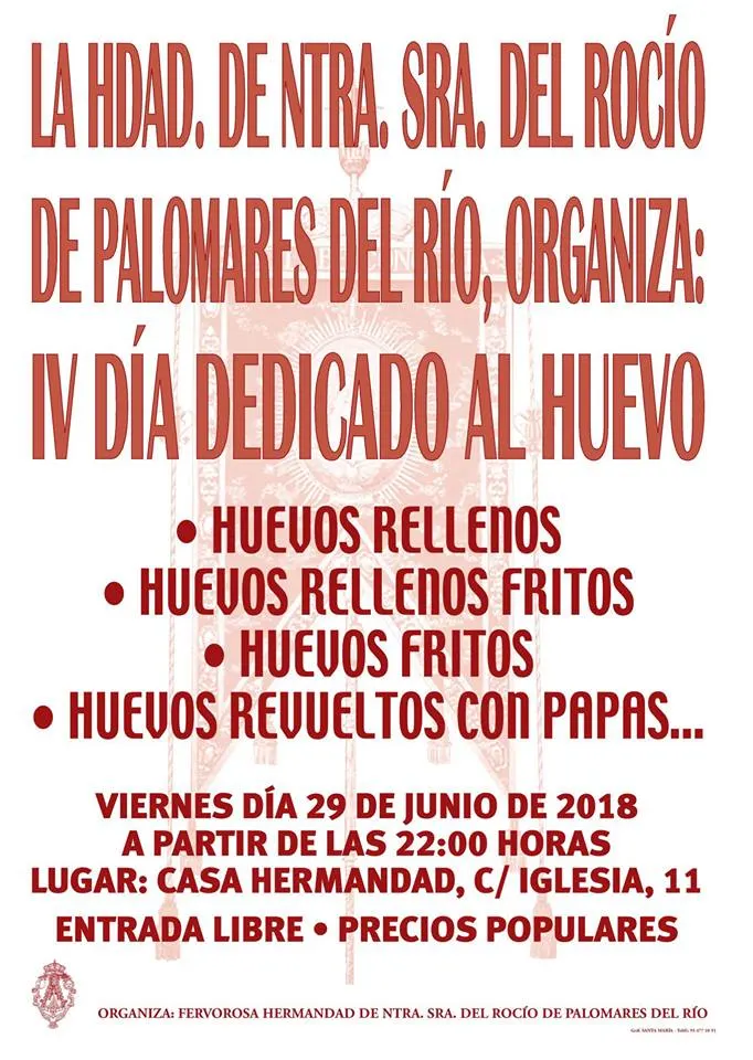 Palomares fiesta del huevo