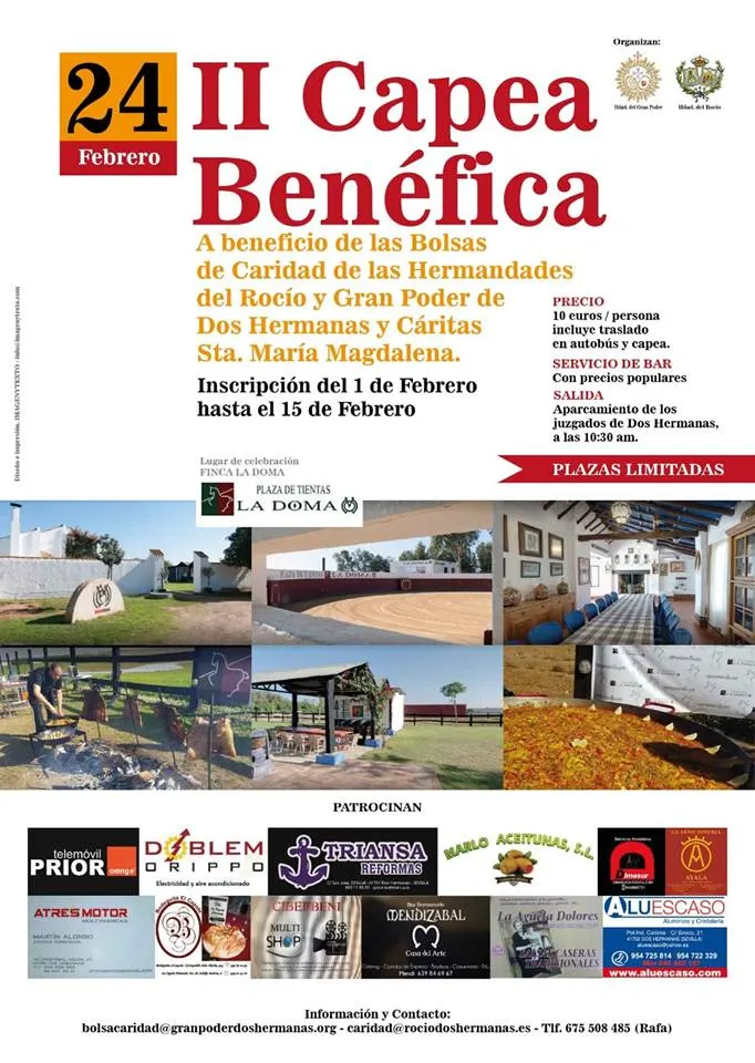 Dos hermanas capea benefica 2019