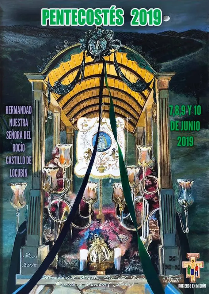 Castillo de locubin cartel rocio 2019