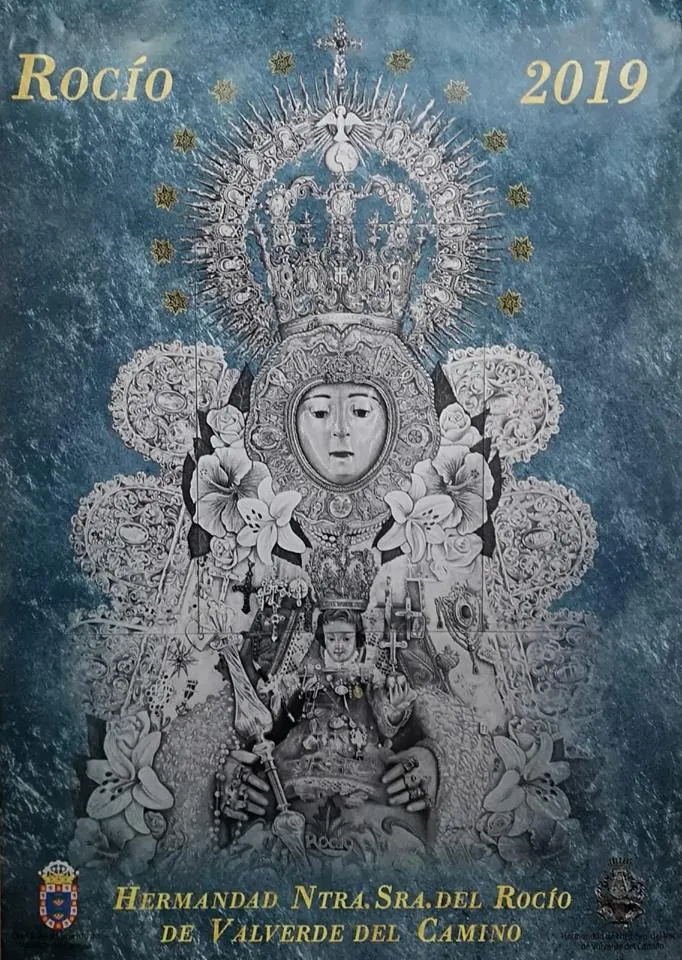 cartel rocio 2019 Valverde