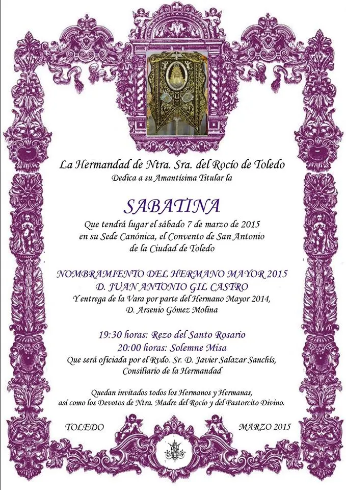 Toledo sabatina y hermano mayor 2015