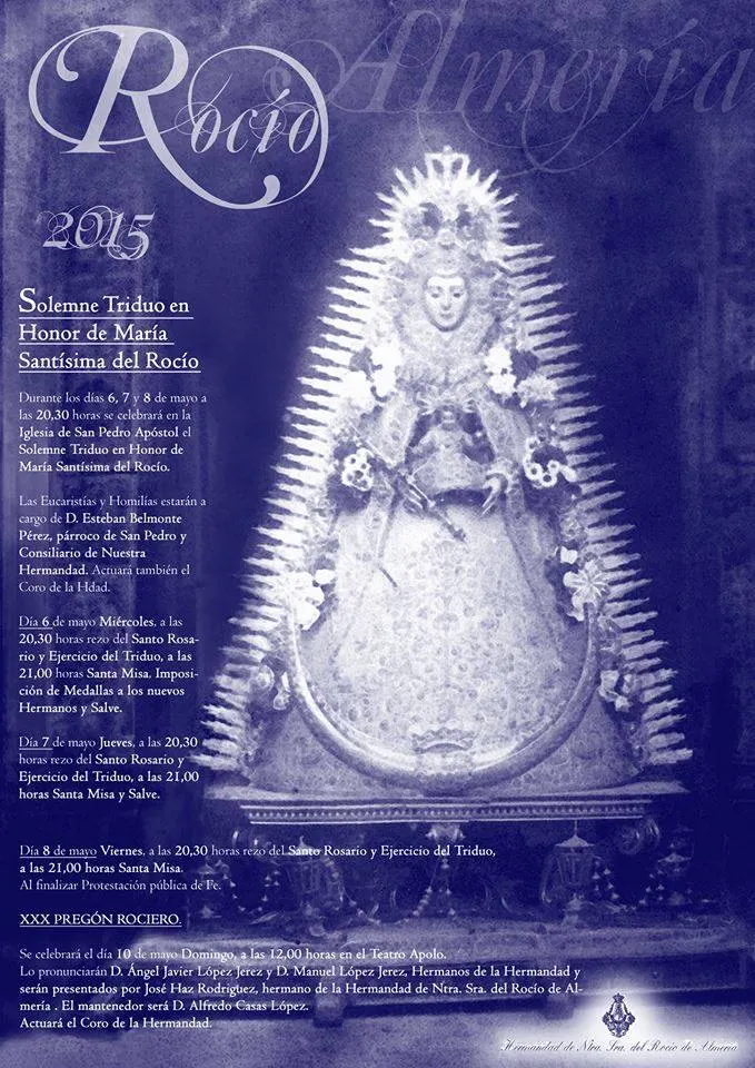 Almeria triduo 2015