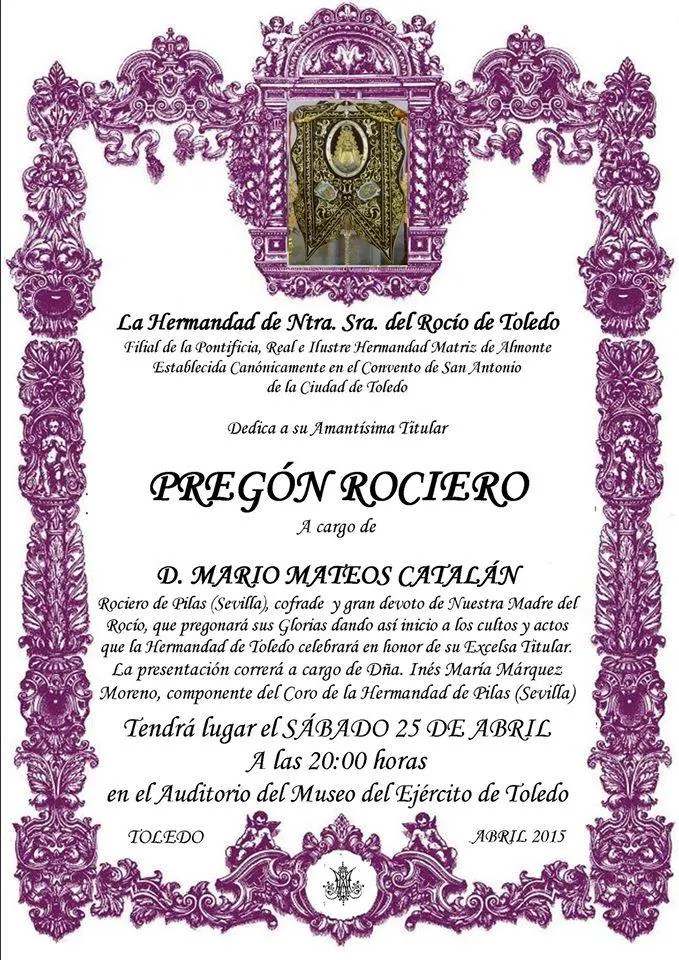 Toledo pregon 2015