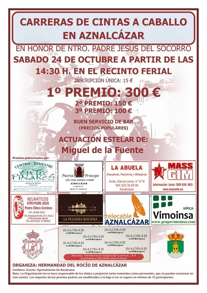 Aznalcazar carrera de cintas 2015