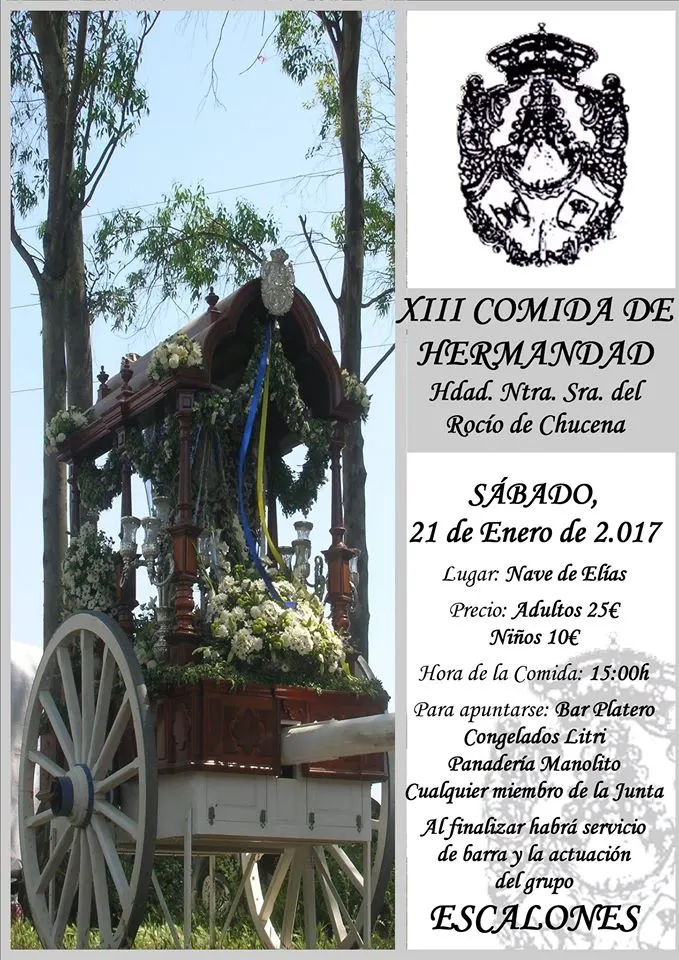 Chucena comida hermandad 2017
