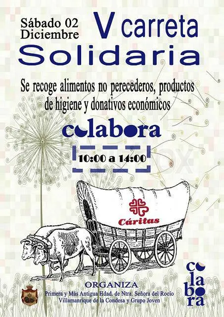 Villamanrique carreta solidaria