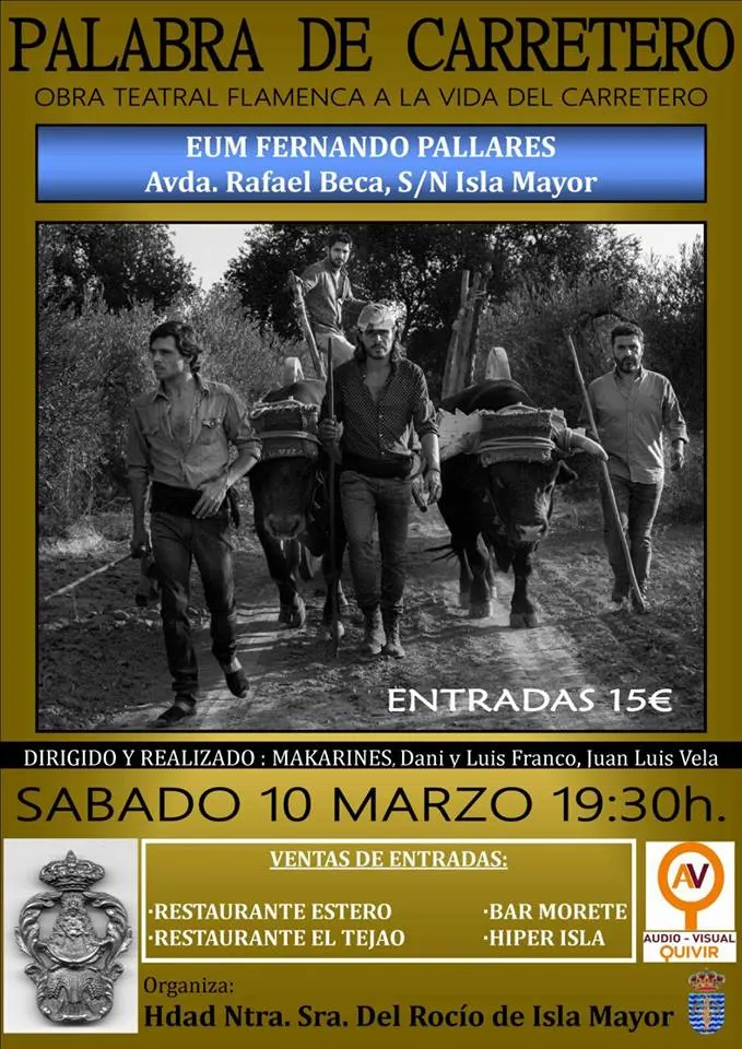 Isla Mayor palabra carretero