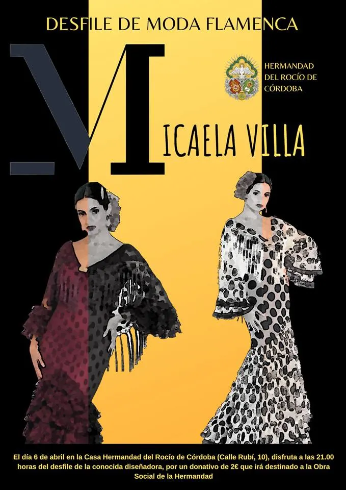 Cordoba rocio desfile moda flamenca