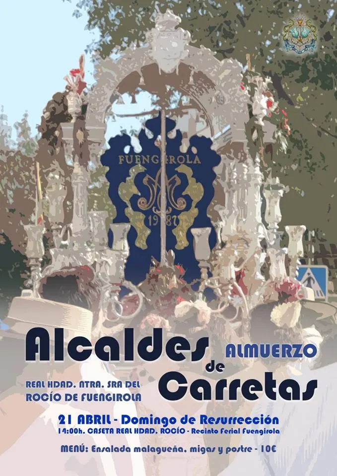 Fuengirola rocio almuerzo alcaldes carreta 2019
