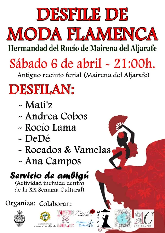 Mairena del aljarafe desfile moda flamenca