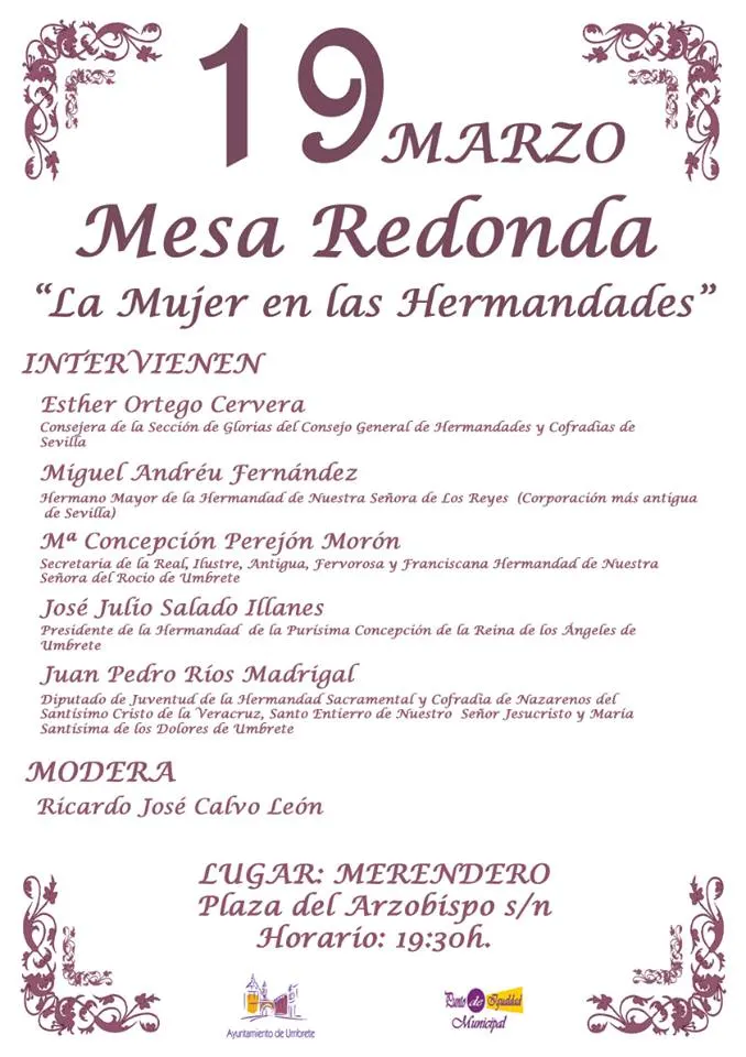 Umbrete la mujer hermandades