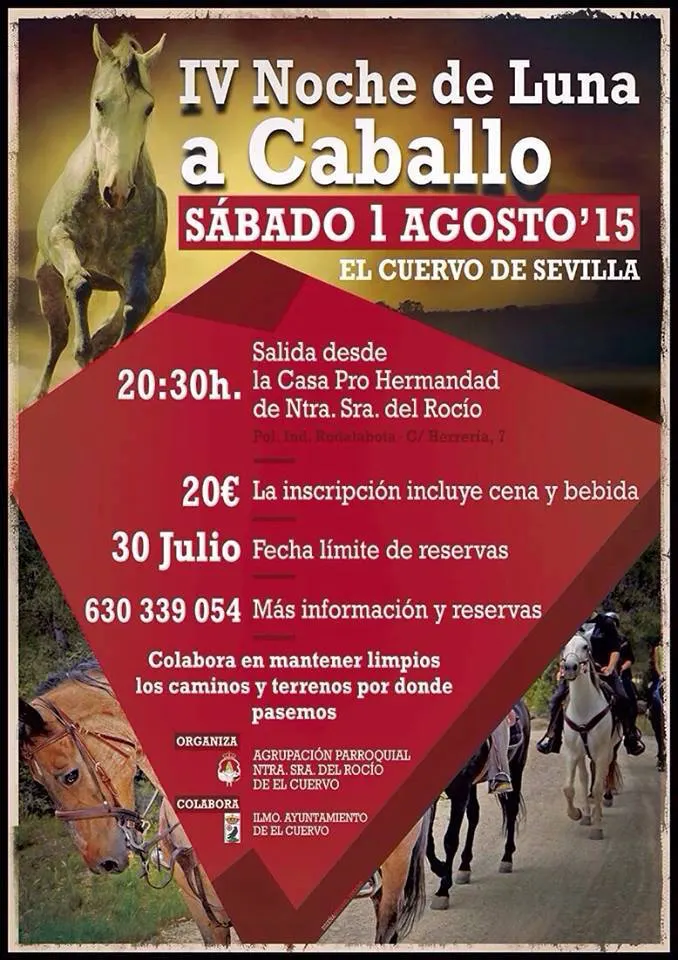 El Cuervo-Cartel IV Noche de Luna a Caballo