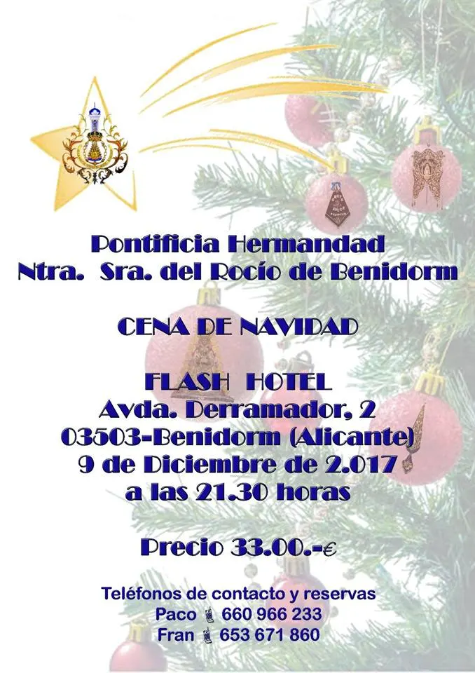 Benidorm cena navidad