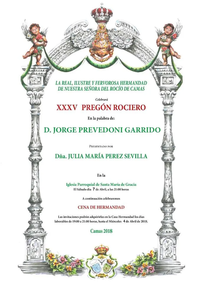 Camas pregon 2018