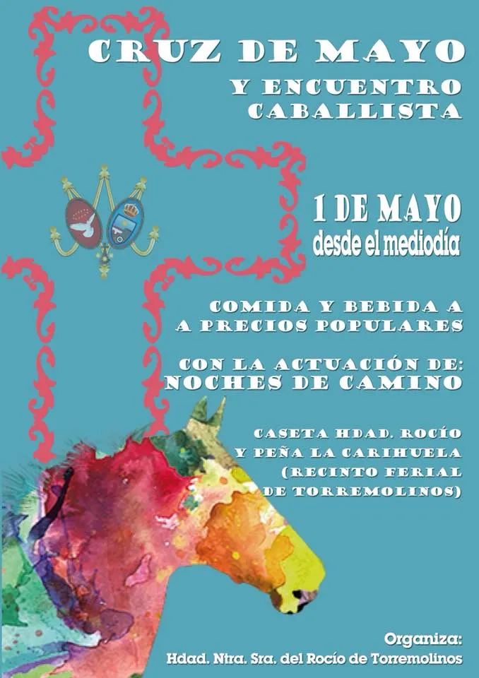 Torremolinos Cruz de mayo y encuentro caballista