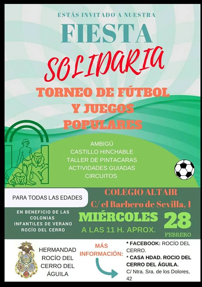 Cerro del aguila fiesta solidaria