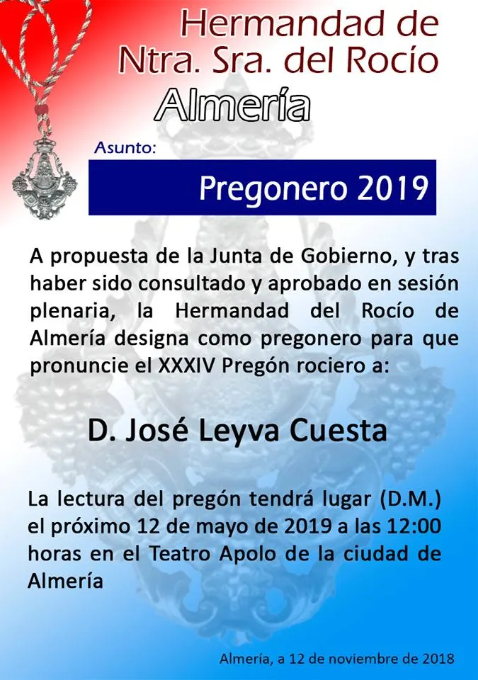 Almeria pregonero 2018